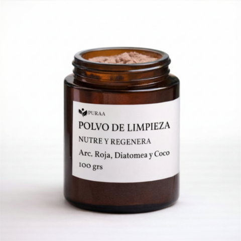 Polvo Limpiador Facial y Corporal